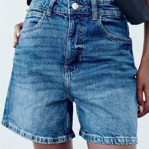 Zara mom shorts size 7 perfect condition